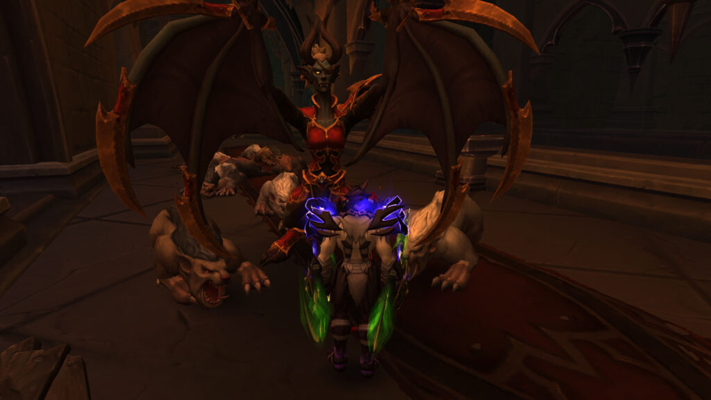 WoW battle with the dungeon boss