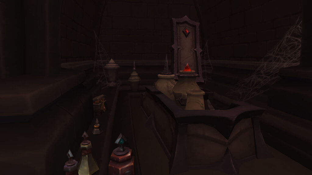 WoW coffins and urns